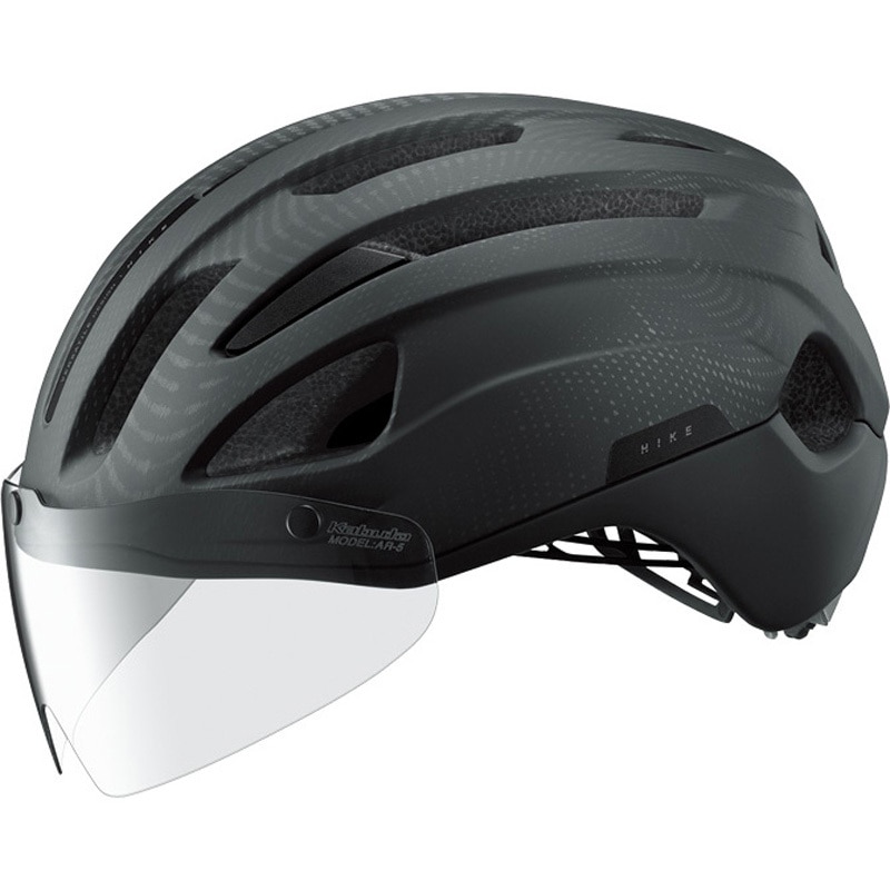 ヘルメット HIKE L/XL(59-61cm) マットブラック 1個 OGK KABUTO 【通販モノタロウ】