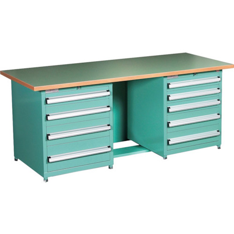 AL127CC 中量作業台/A型 大阪製罐 ロンリウム製天板 間口1200mm奥行750mm高さ750mm  AL127CC