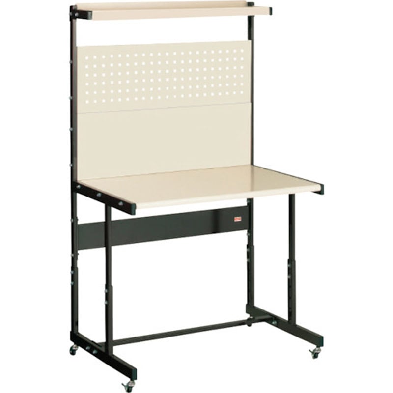 LTH150CA ラインテーブル(高さ調節式)A型 移動型 大阪製罐 スチール製製天板 間口1540mm奥行640mm  LTH150CA