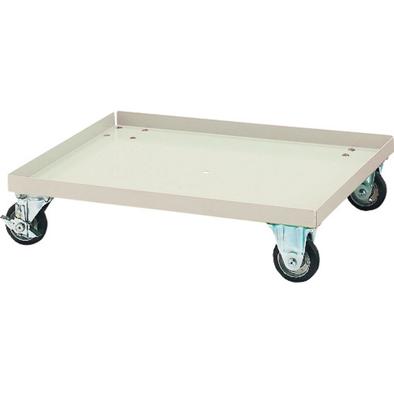 C8G キャスター ロッカーS用 大阪製罐 最大積載量380kg/台 ライトグレー色 高さ132mm  C8G