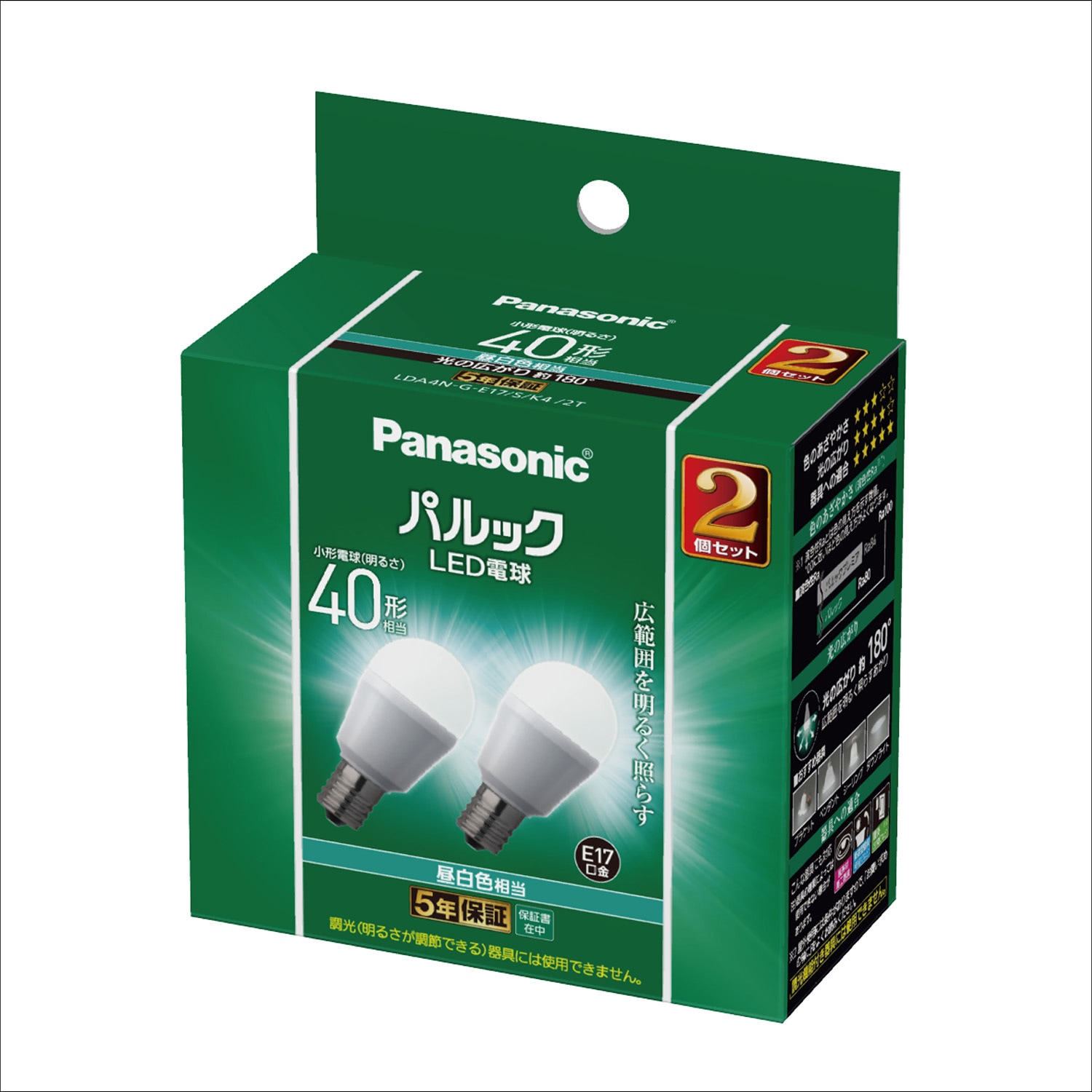 LDA4NGE17SK42T LED電球 Panasonic(パナソニック) 昼白色相当