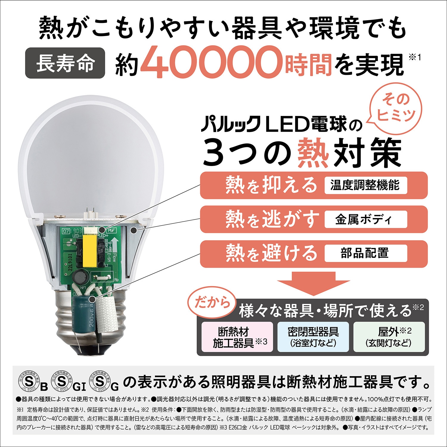 LDA7WWGE17SK62T LED電球 Panasonic(パナソニック) 温白色相当