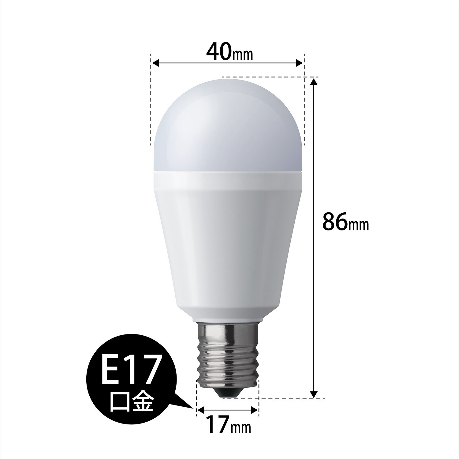 Panasonic LED電球 E17 温白色 60型 LDA7NGE17SK62T LED電球 Panasonic(パナソニック) 昼白色相当