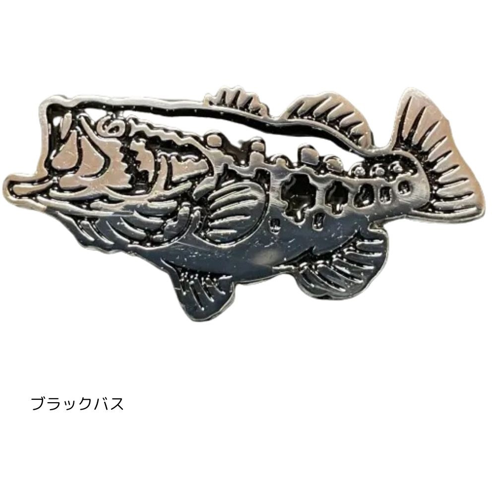 ブラックバス イキモノピンズ 1枚(1枚) WATER SIDE PETERPAN