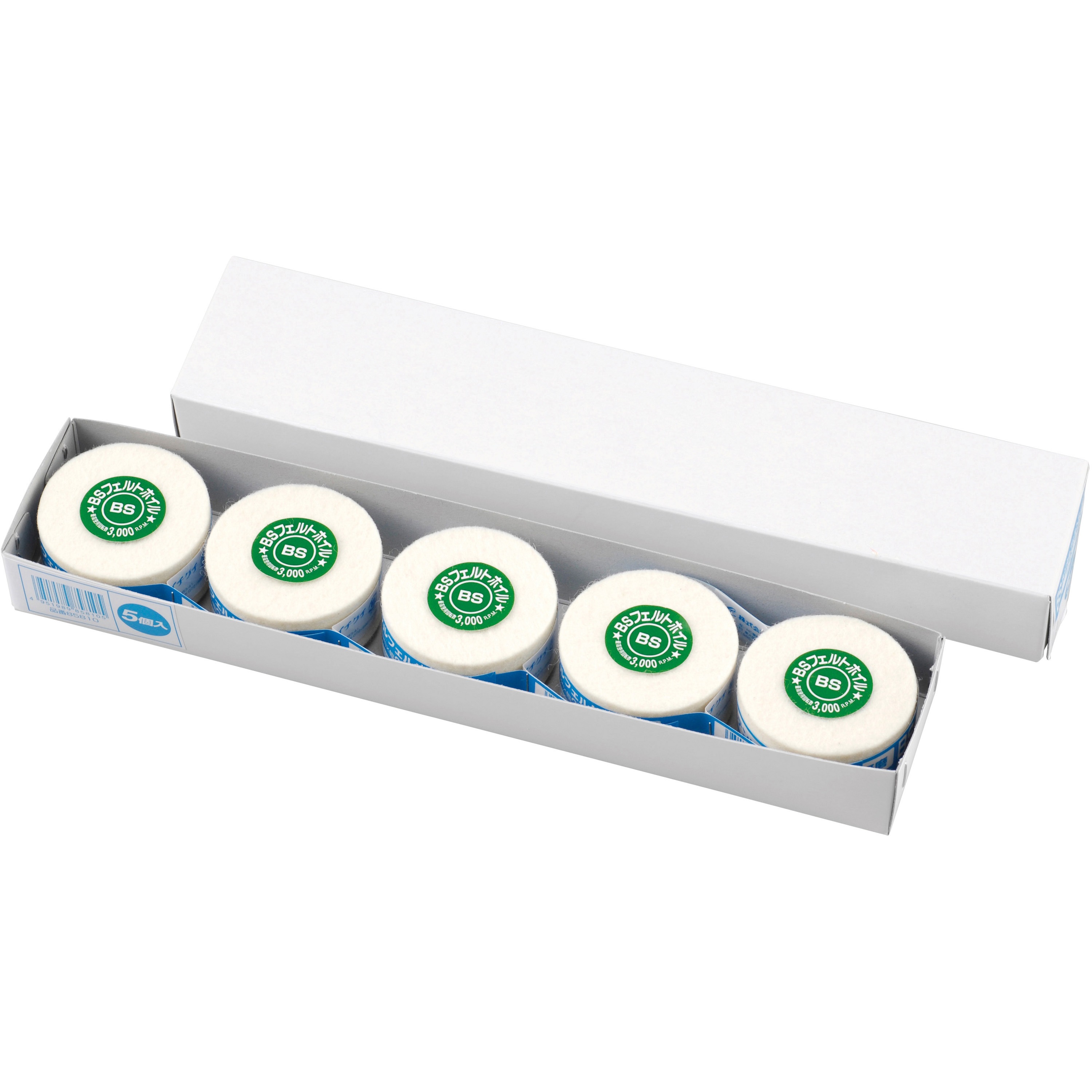 30MM 85809 ネジタルフェルトB イチグチ 直径30mm幅25mm 1個 30MM