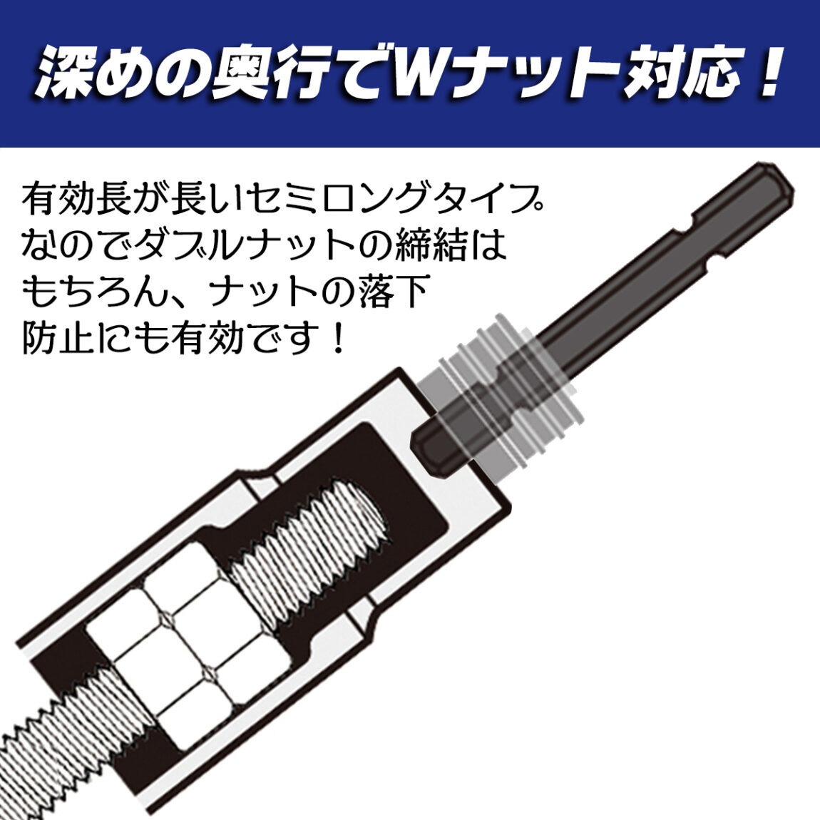 No.24650 17mm タフスペックソケット 差替式 1個 KOSEI 【通販モノタロウ】