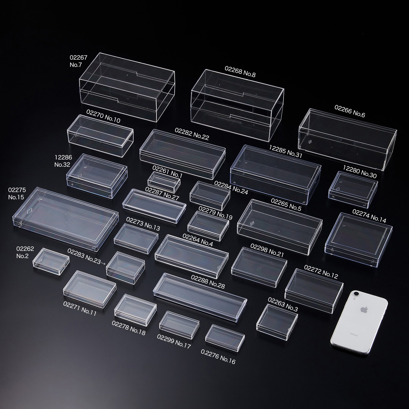 12286k スチロール角型ケース 1箱(10個) サンプラテック 【通販