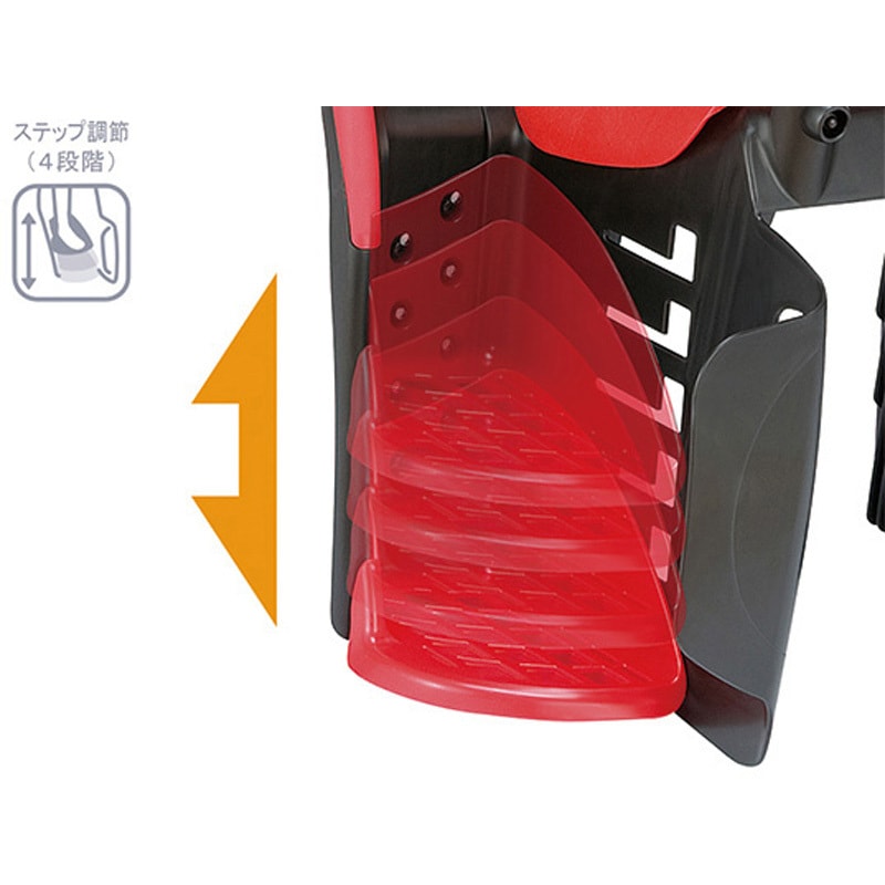 RBC-011DX5 RBC-011DX5 ヘッドレスト付コンフォート後子供乗せ ブラック・ブラック 1個 OGK技研 【通販モノタロウ】