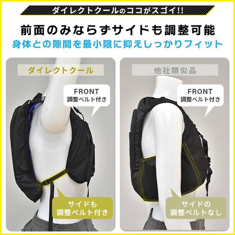 DC-B03S(N) 水冷服 一般仕様 ダイレクトクール DIRECT COOL