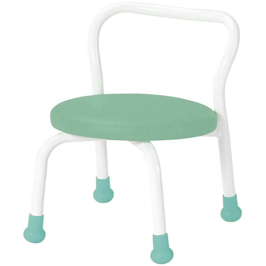 RICO-L-GR チェア ニシキ工業 グリーン色 寸法320×350×365(SH220)mm  RICO-L-GR