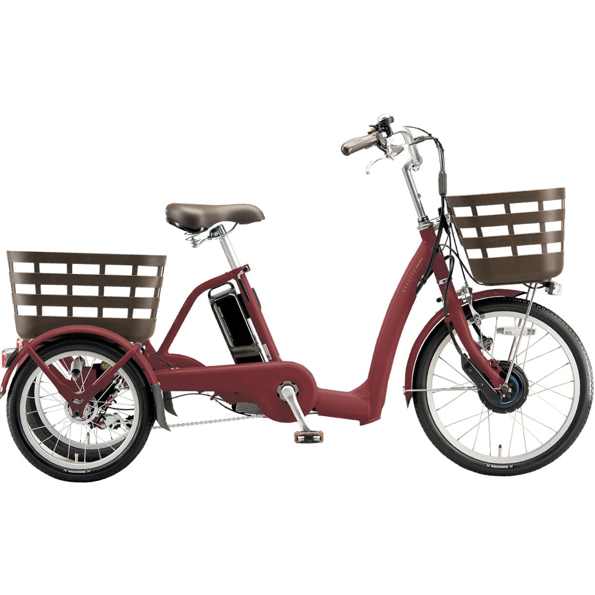 本店は RW0B45 ラクットワゴン 前20型/後16型 電動アシスト三輪自転車 自転車本体