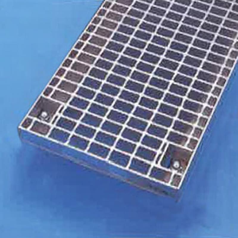 ZML-65-4.5M-T-20 グレーチング スチールスベリ止め固定式みぞぶた