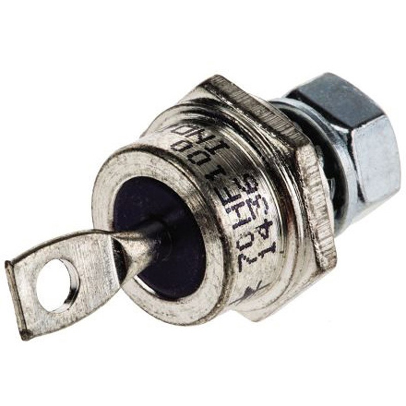 VS-70HF100 Vishay 回復整流器 整流ダイオード， スタッドカソード， 70A， 1000V ねじ取り付け， 2-Pin DO-5 シリコンジャンクション 1.35V 1袋(100個) VISHAY 【通販モノタロウ】