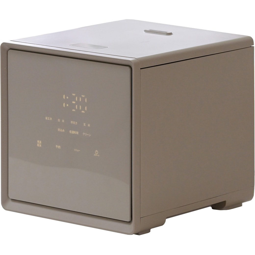 YJS-CM072(G) キューブ型炊飯器 1台 YAMAZEN(山善) 【通販