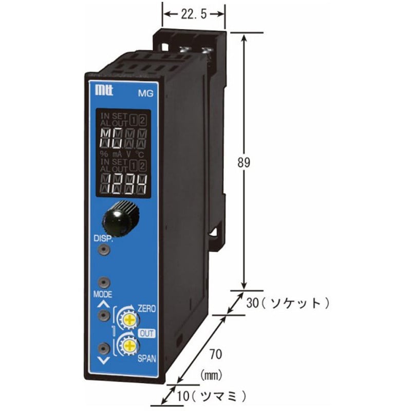 MGT-K01-0-0 熱電対変換器 SGTシリーズ 1個 エムティティ(MTT) 【通販モノタロウ】