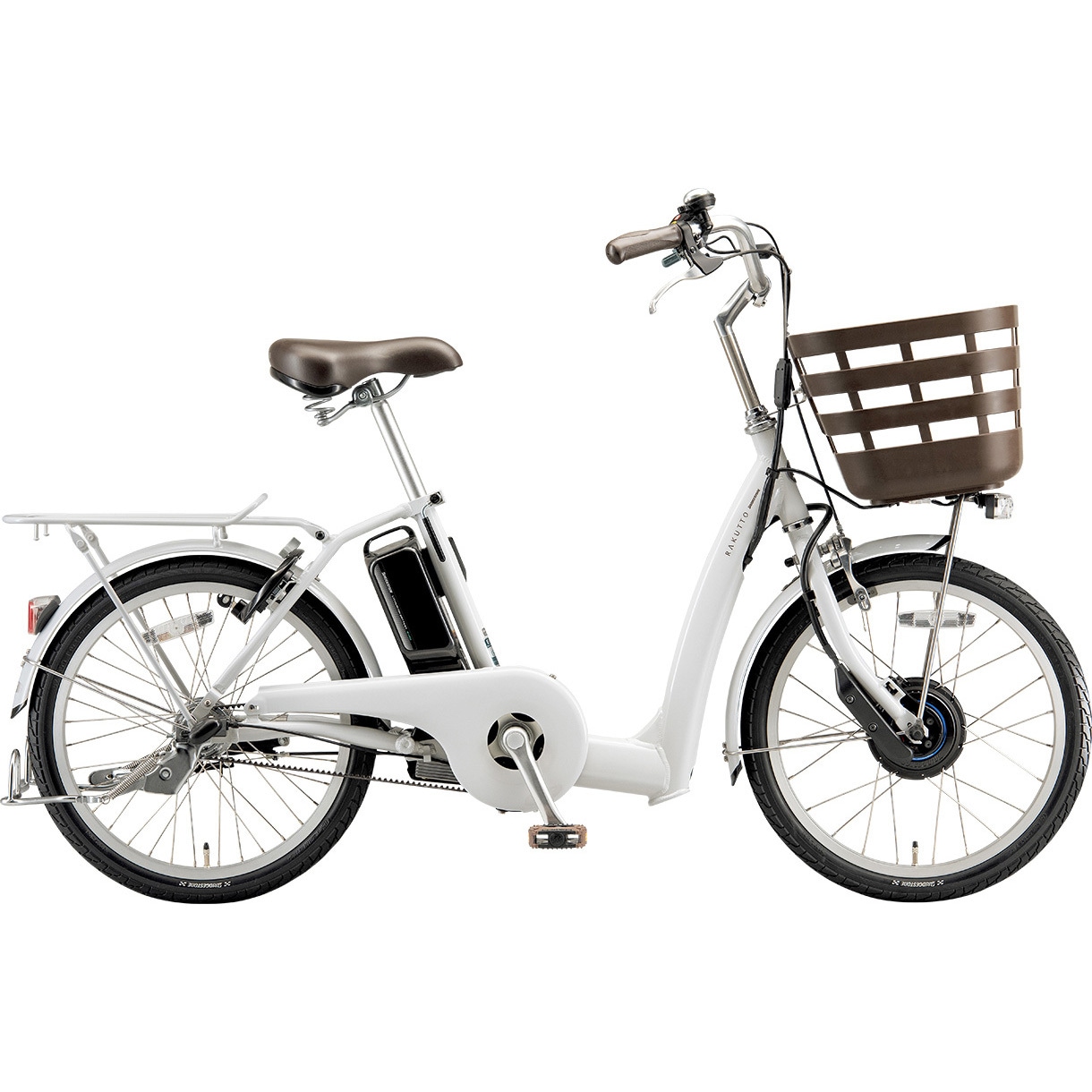 RK4B45-TC 防災サイクル ラクット 24インチ 24型 電動アシスト自転車 ノンパンク仕様 2025年モデル 【完成組立品】 1台 BRIDGESTONE(ブリヂストン) 【通販モノタロウ】 93,390円