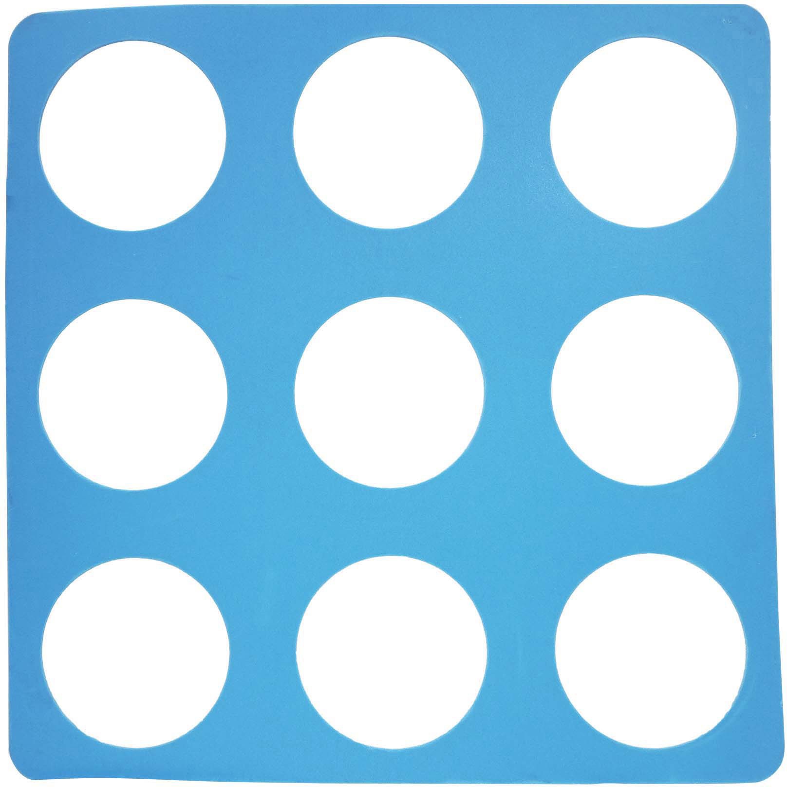 6300056892 ズレ防止パット 1080×1080×5mm 直径280×9mm穴仕様 1枚 ジェイウィン(J win) 【通販モノタロウ】