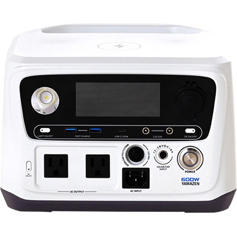 YPB-RS600 ELEIN ポータブル電源 リン酸鉄リチウムイオン電池 YAMAZEN