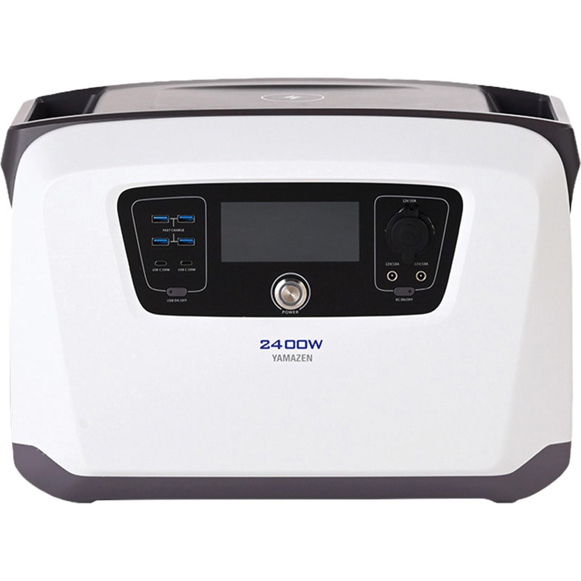 YPB-RS2400 ELEIN ポータブル電源 リン酸鉄リチウムイオン電池 YAMAZEN