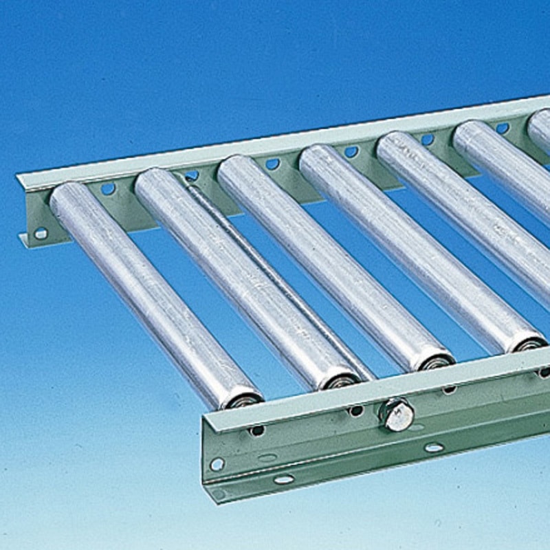 FLB38J-QC-W100-P50-R900-A90 ローラコンベヤ(軽荷重用) ハイクオリティクラス(スチールローラ) FLB38J-QS メイキコウ カーブ ローラ幅100mmピッチ50mm