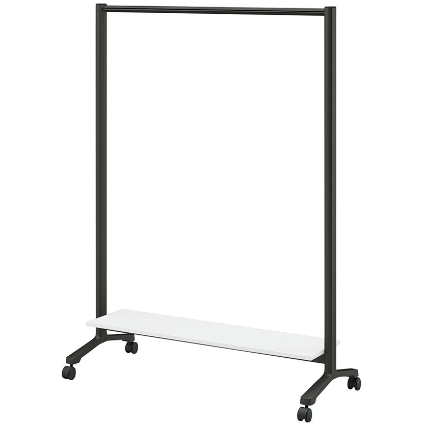 ALS-112TC-W9BK ALシリーズ コートスタンド棚付 W1200<配送時組立サービス付> イトーキ 高さ1700mm奥行500mm  ALS-112TC-W9BK