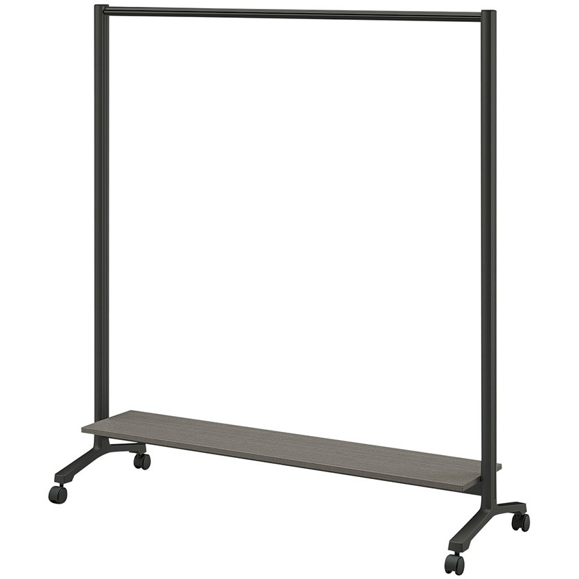 ALS-115TC-81BK ALシリーズ コートスタンド棚付 W1500<配送時組立サービス付> イトーキ 高さ1700mm奥行500mm  ALS-115TC-81BK