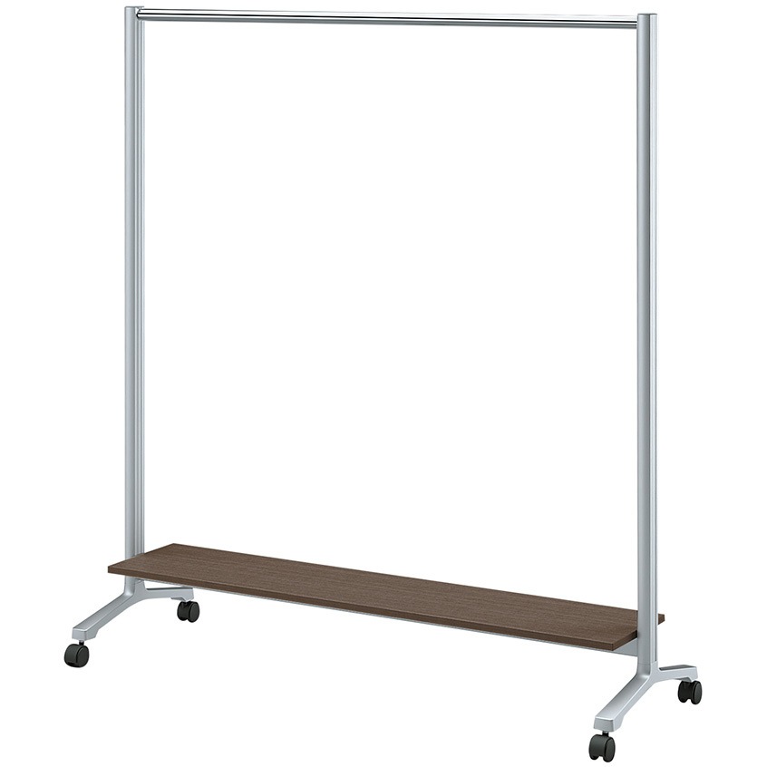 ALS-115TC-82SV ALシリーズ コートスタンド棚付 W1500<配送時組立サービス付> イトーキ 高さ1700mm奥行500mm  ALS-115TC-82SV