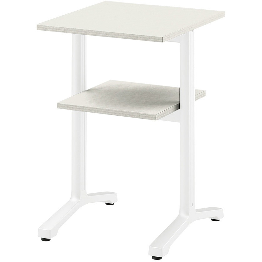 ALS-045T-61WH ALシリーズ 電話台 W450<配送時組立サービス付> イトーキ 高さ720mm奥行500mm  ALS-045T-61WH