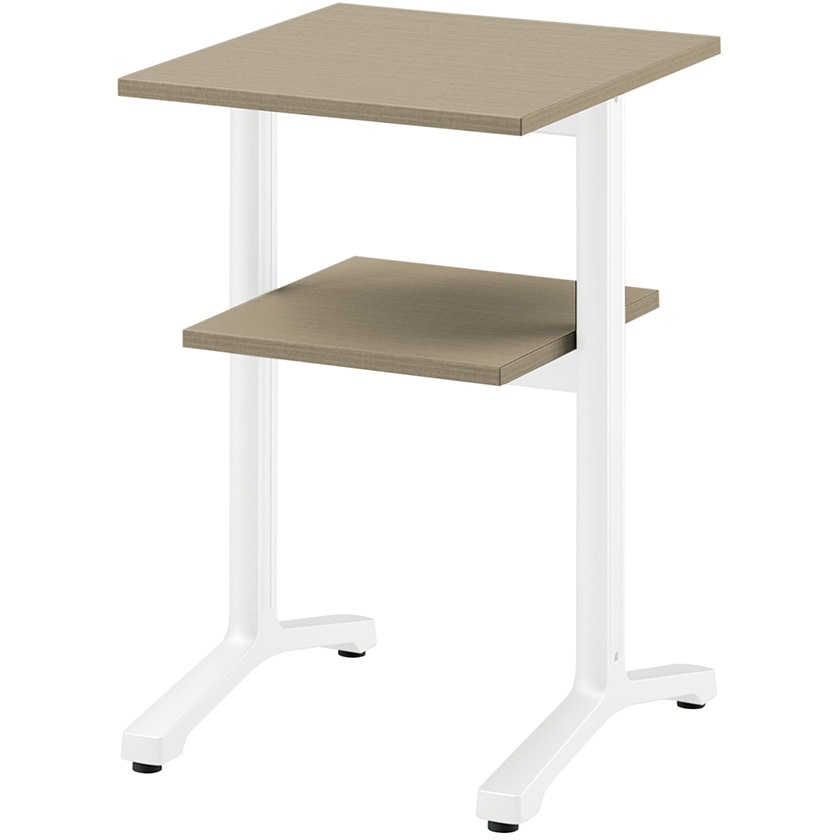 ALS-045T-71WH ALシリーズ 電話台 W450<配送時組立サービス付> イトーキ 高さ720mm奥行500mm  ALS-045T-71WH