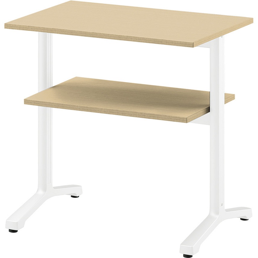 ALS-075T-92WH ALシリーズ 電話台 W700<配送時組立サービス付> イトーキ 高さ720mm奥行500mm  ALS-075T-92WH