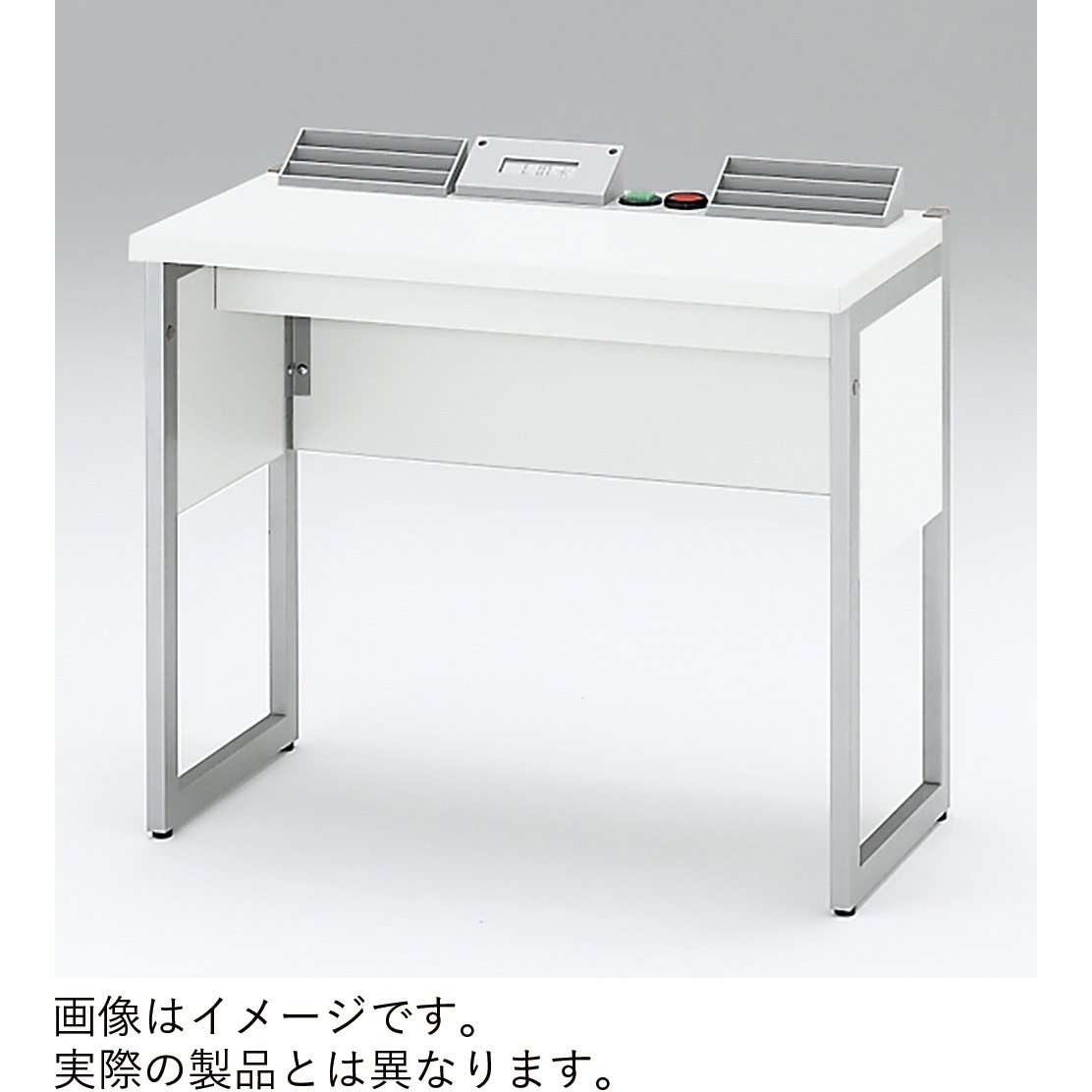 VBA-142-92 BAシリーズ ライテイングテーブル(着座タイプ)<配送時組立サービス付> イトーキ ホワイトオークM色 高さ810mm幅1200mm奥行475mm  VBA-142-92