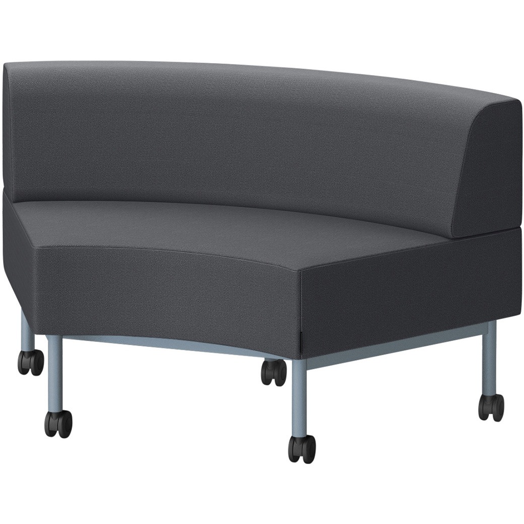 LCL-60NLCC-S5W2 CLソファ インサイドRタイプ キャスター付 張地C<配送時組立サービス付> イトーキ 高さ720mm幅1250mm奥行730mm  LCL-60NLCC-S5W2