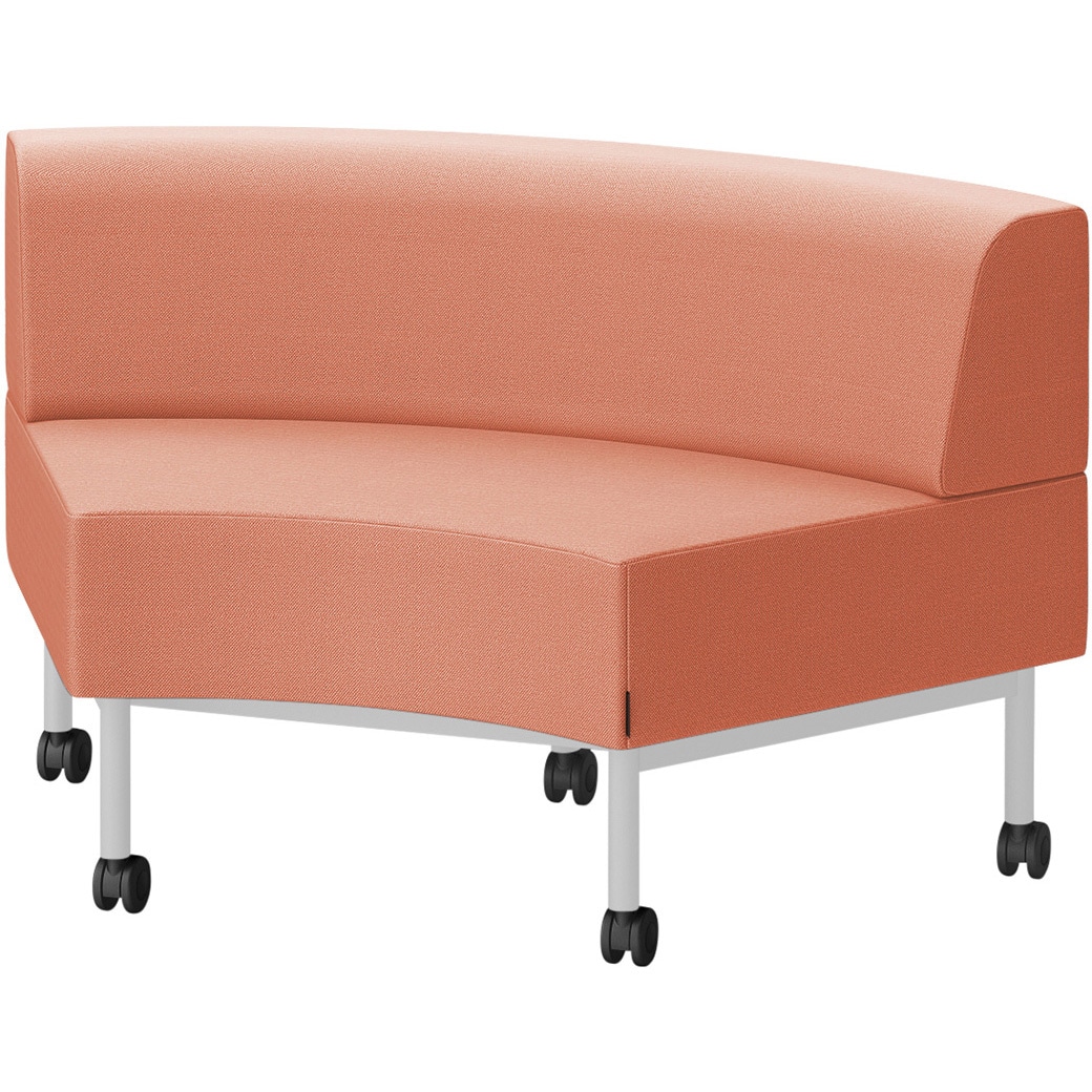 LCL-60NLCC-W9D3 CLソファ インサイドRタイプ キャスター付 張地C<配送時組立サービス付> イトーキ 高さ720mm幅1250mm奥行730mm  LCL-60NLCC-W9D3