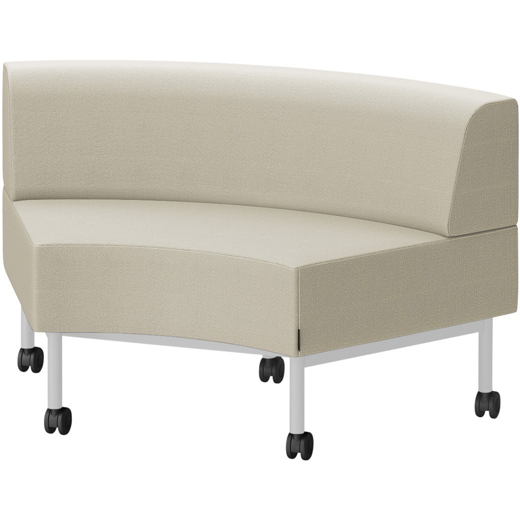 LCL-60NLCC-W9F6 CLソファ インサイドRタイプ キャスター付 張地C<配送時組立サービス付> イトーキ 高さ720mm幅1250mm奥行730mm  LCL-60NLCC-W9F6