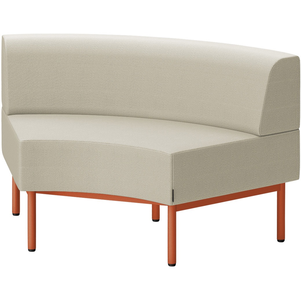 LCL-60NLAC-D4F6 CLソファ インサイドRタイプ 張地C<配送時組立サービス付> イトーキ 高さ720mm幅1250mm奥行730mm  LCL-60NLAC-D4F6