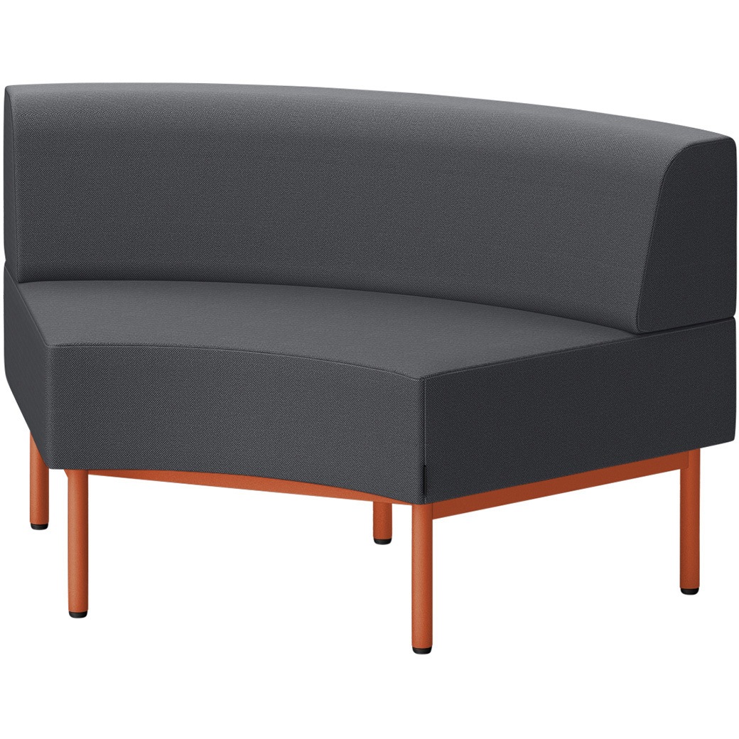 LCL-60NLAC-D4W2 CLソファ インサイドRタイプ 張地C<配送時組立サービス付> イトーキ 高さ720mm幅1250mm奥行730mm  LCL-60NLAC-D4W2