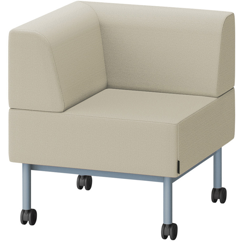 LCL-07CLCC-S5F6 CLソファ コーナータイプ キャスター付 張地C<配送時組立サービス付> イトーキ 高さ720mm幅650mm奥行650mm  LCL-07CLCC-S5F6 98,890円