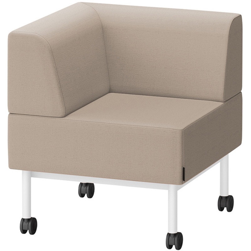 LCL-07CLCY-W9Y3 CLソファ コーナータイプ キャスター付 張地DY<配送時組立サービス付> イトーキ 高さ720mm幅650mm奥行650mm  LCL-07CLCY-W9Y3 98,890円