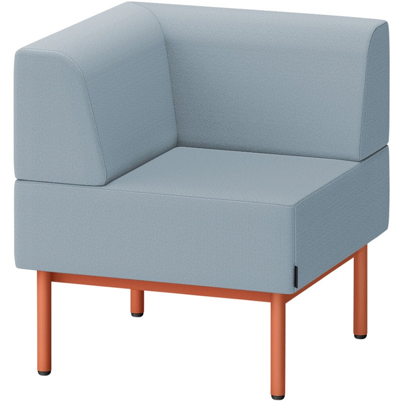 LCL-07CLAC-D4S5 CLソファ コーナータイプ 張地C<配送時組立サービス付> イトーキ 高さ720mm幅650mm奥行650mm  LCL-07CLAC-D4S5