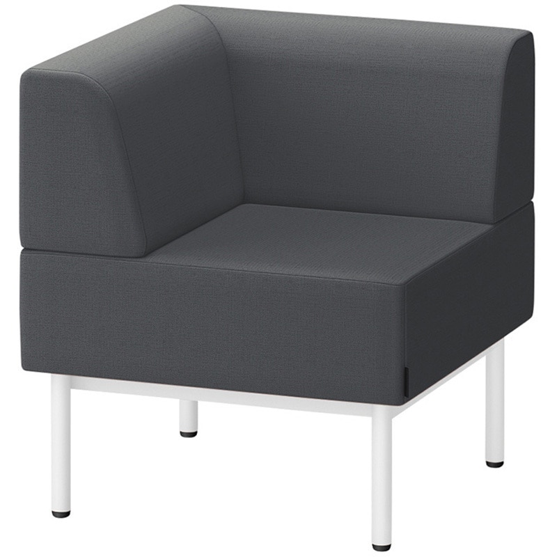 LCL-07CLAY-W9W2 CLソファ コーナータイプ 張地DY<配送時組立サービス付> イトーキ 高さ720mm幅650mm奥行650mm  LCL-07CLAY-W9W2