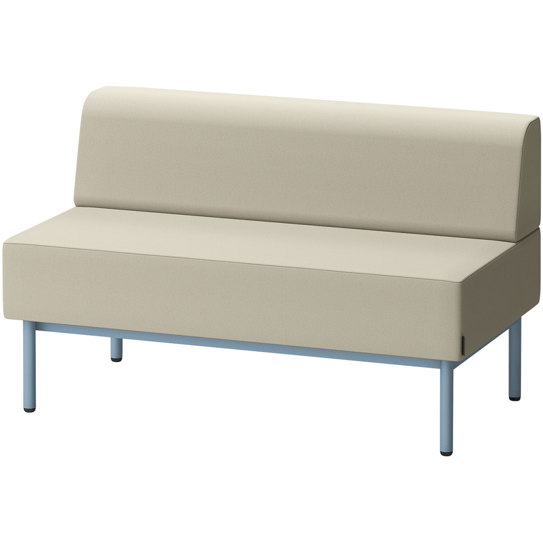 LCL-12SLAC-S5F6 CLソファ 背あり ストレートタイプ W1200 張地C<配送時組立サービス付> イトーキ 高さ720mm奥行650mm  LCL-12SLAC-S5F6