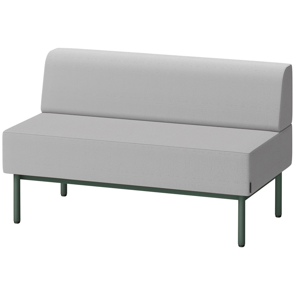 LCL-12SLAY-G2C6 CLソファ 背あり ストレートタイプ W1200 張地DY<配送時組立サービス付> イトーキ 高さ720mm奥行650mm  LCL-12SLAY-G2C6 98,890円