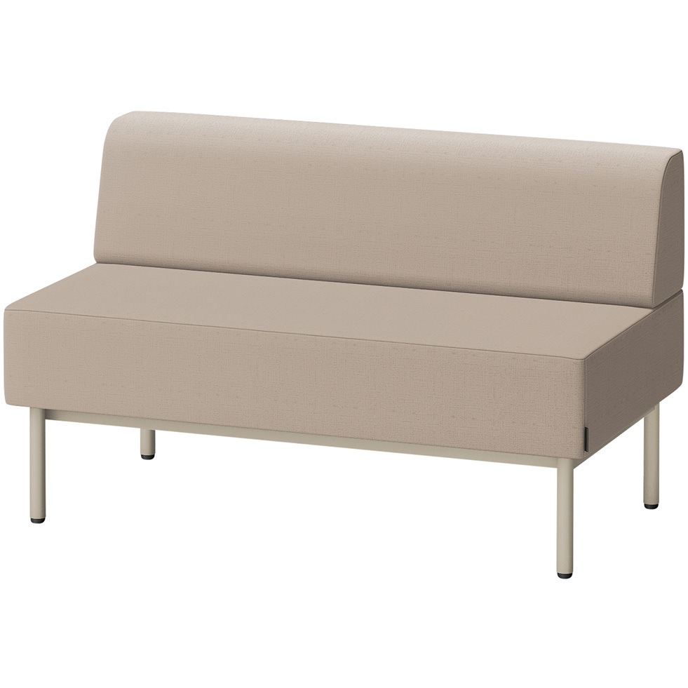 LCL-12SLAY-H9Y3 CLソファ 背あり ストレートタイプ W1200 張地DY<配送時組立サービス付> イトーキ 高さ720mm奥行650mm  LCL-12SLAY-H9Y3