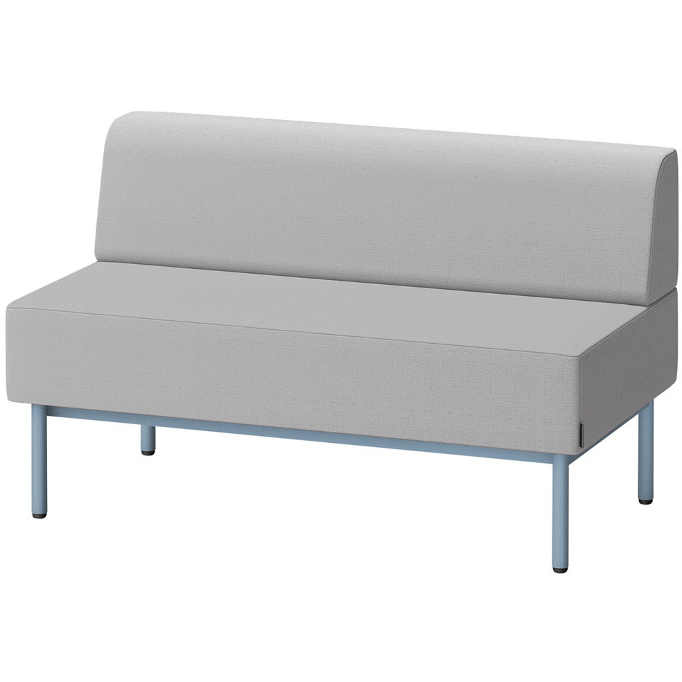 LCL-12SLAY-S5C6 CLソファ 背あり ストレートタイプ W1200 張地DY<配送時組立サービス付> イトーキ 高さ720mm奥行650mm  LCL-12SLAY-S5C6