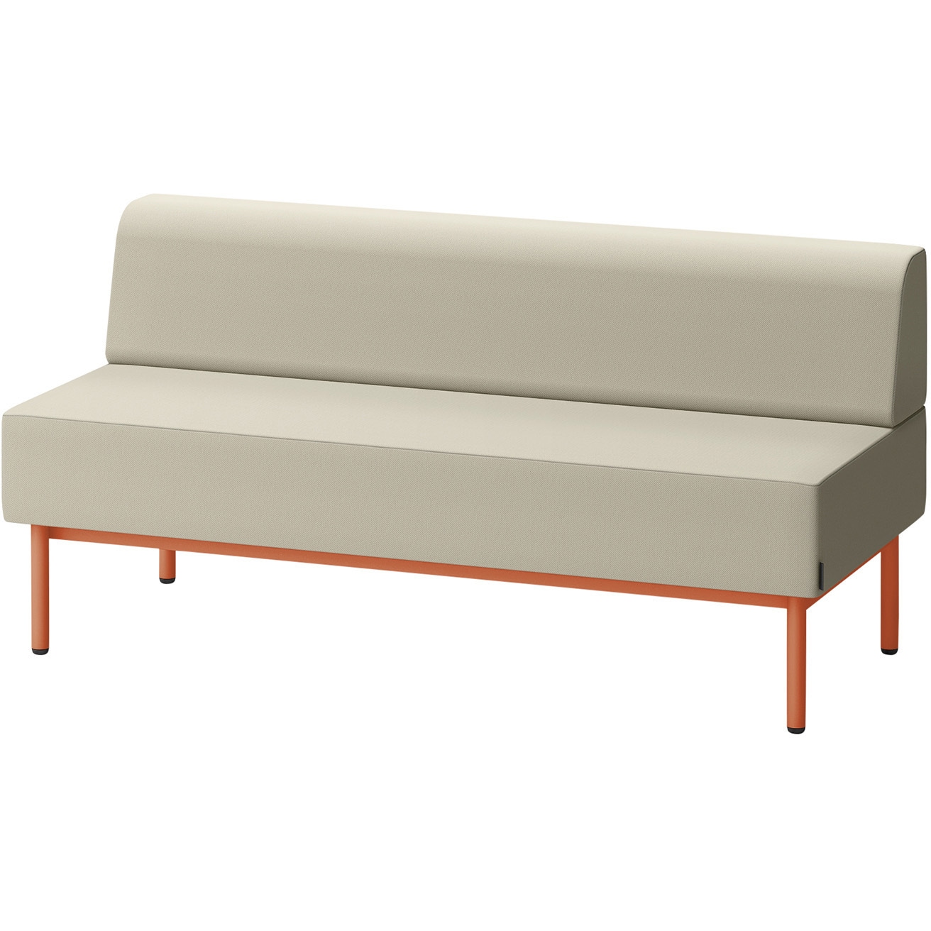 LCL-15SLAC-D4F6 CLソファ 背あり ストレートタイプ W1500 張地C<配送時組立サービス付> イトーキ 高さ720mm奥行650mm  LCL-15SLAC-D4F6