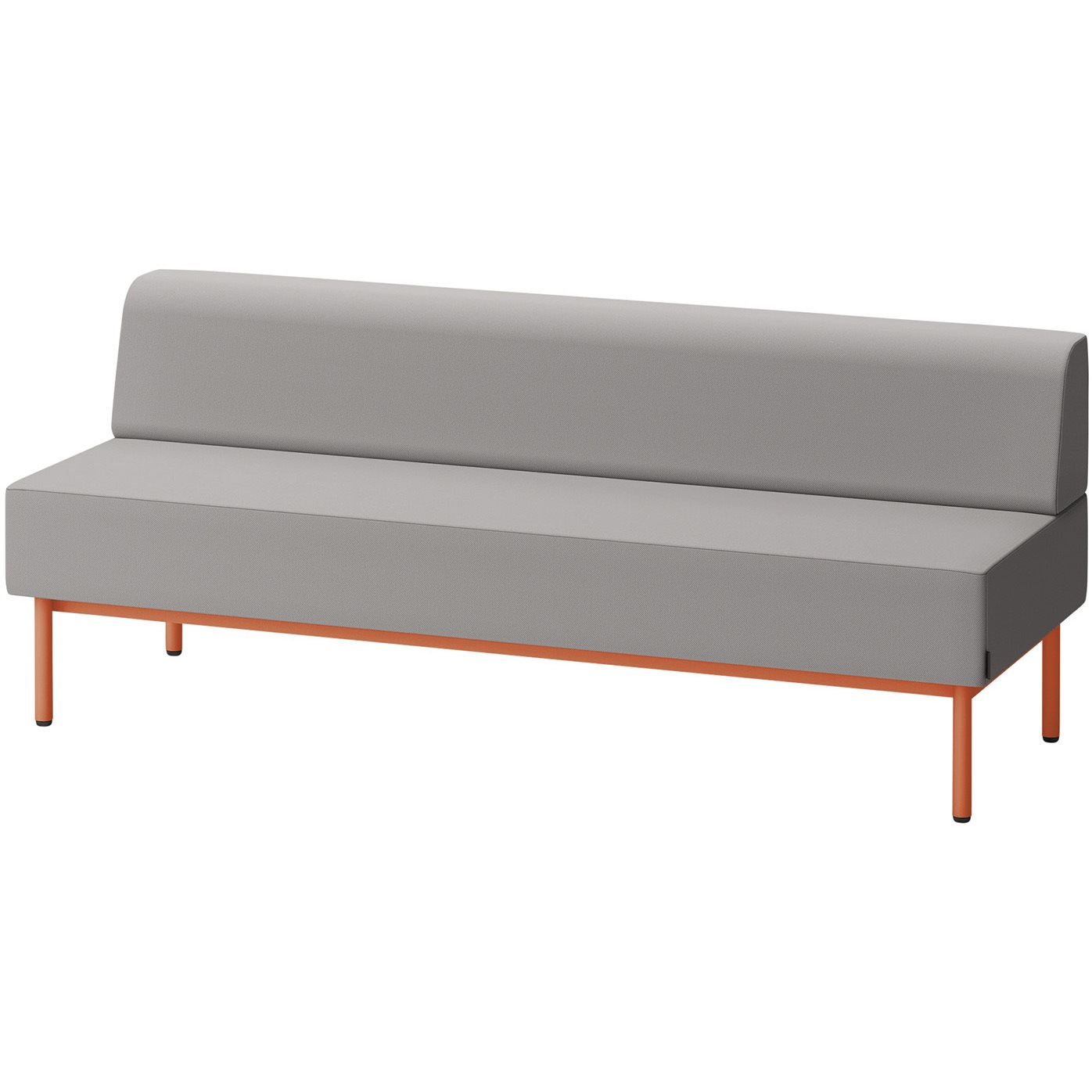 LCL-18SLAC-D4C4 CLソファ 背あり ストレートタイプ W1800 張地C<配送時組立サービス付> イトーキ 高さ720mm奥行650mm  LCL-18SLAC-D4C4