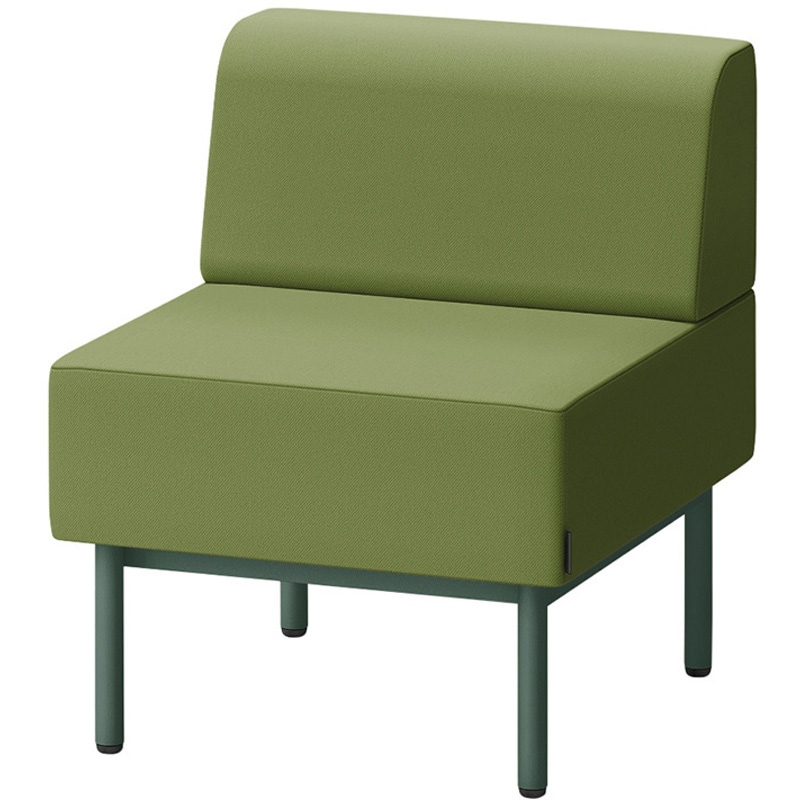 LCL-06SLAC-G2Q3 CLソファ 背あり ストレートタイプ W600 張地C<配送時組立サービス付> イトーキ 高さ720mm奥行650mm  LCL-06SLAC-G2Q3