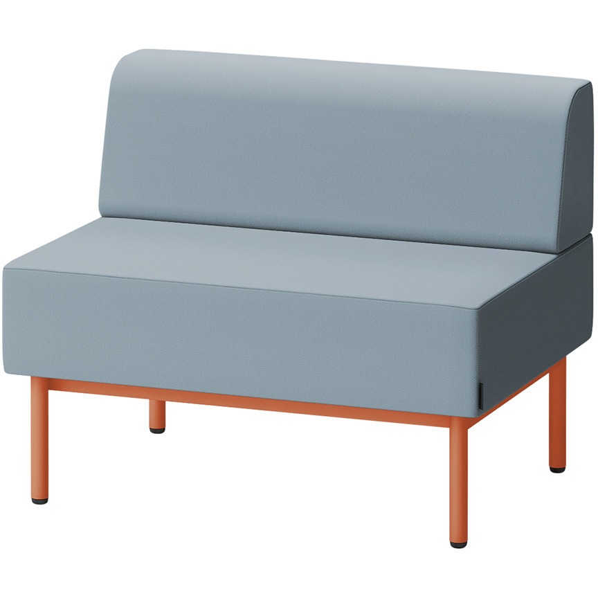 LCL-09SLAC-D4S5 CLソファ 背あり ストレートタイプ W900 張地C<配送時組立サービス付> イトーキ 高さ720mm奥行650mm  LCL-09SLAC-D4S5