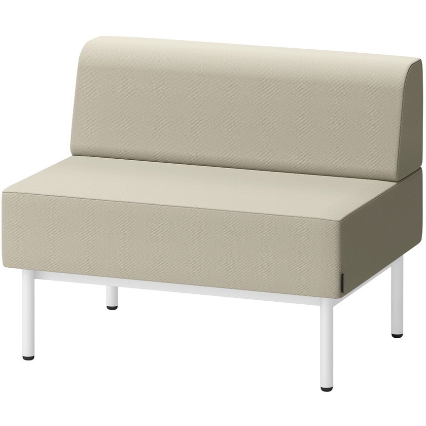 LCL-09SLAC-W9F6 CLソファ 背あり ストレートタイプ W900 張地C<配送時組立サービス付> イトーキ 高さ720mm奥行650mm  LCL-09SLAC-W9F6