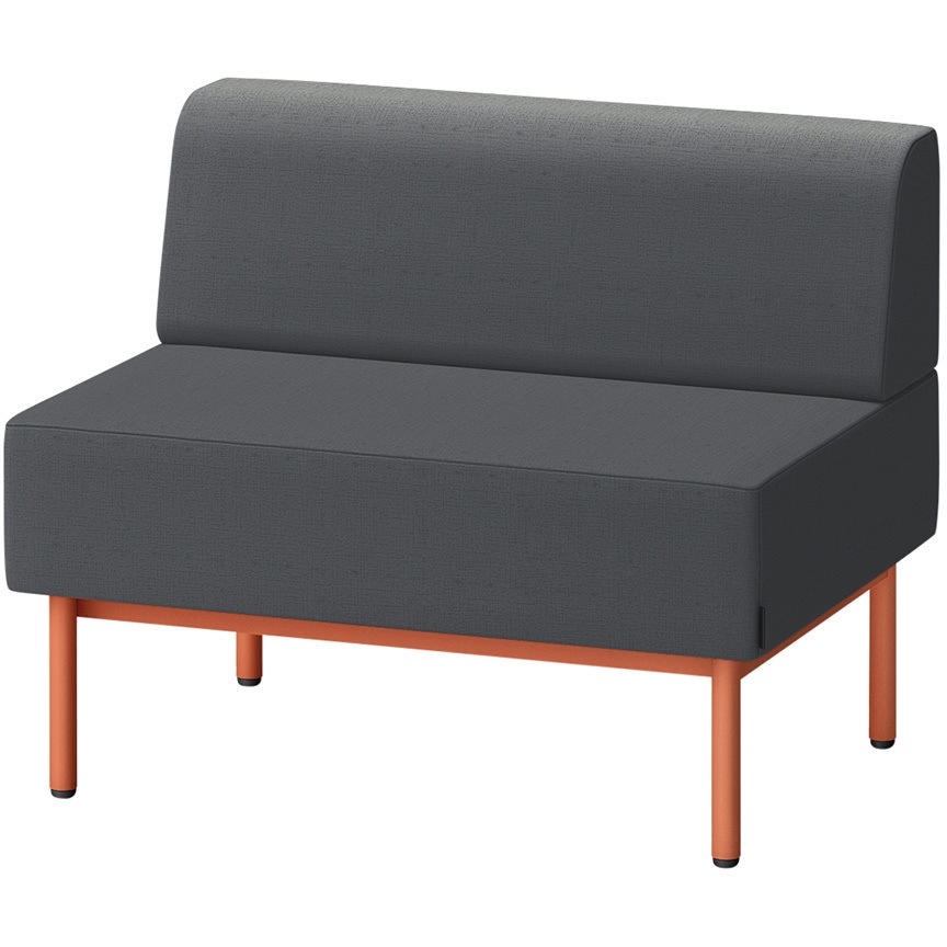 LCL-09SLAY-D4W2 CLソファ 背あり ストレートタイプ W900 張地DY<配送時組立サービス付> イトーキ 高さ720mm奥行650mm  LCL-09SLAY-D4W2